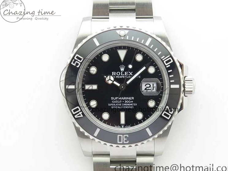 0407 Packable Submariner 41mm 126610 LN BP Maker Black Dial on SS Bracelet A 2612